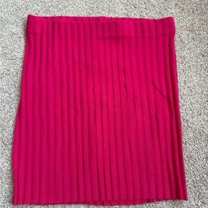 Cotton Citizen Vibrant Pink Mini Skirt